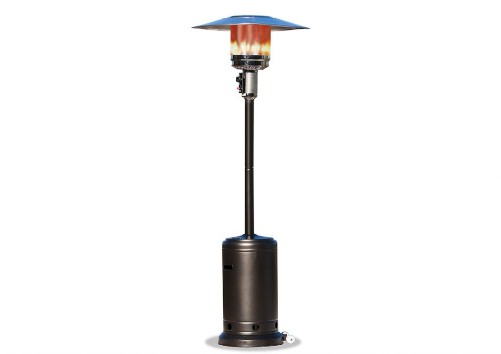 46,000 BTU Mocha Propane Patio Heater Electric Fireplaces Toronto