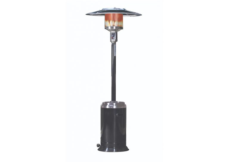 Paramount Black And Stainless Steel Full Size Propane Patio Heater